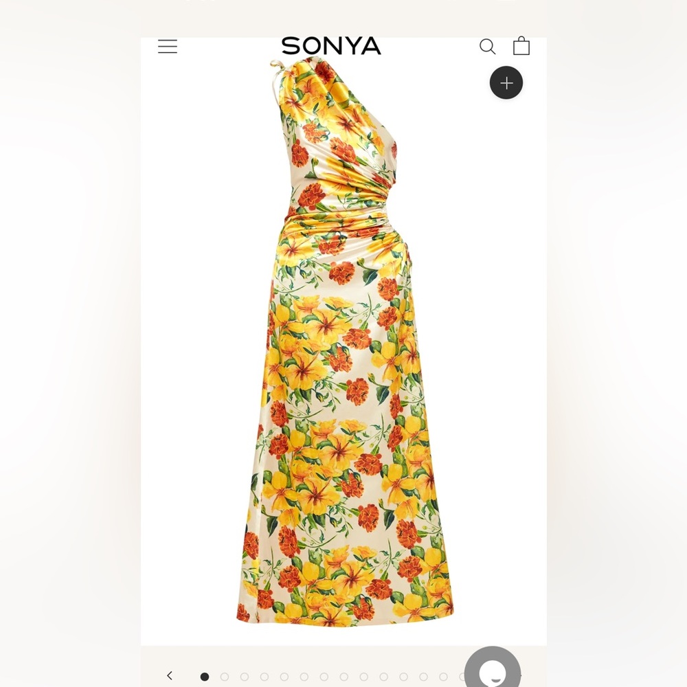 NOUR YARDEN FLORAL MAXI DRESS by Sonya moda